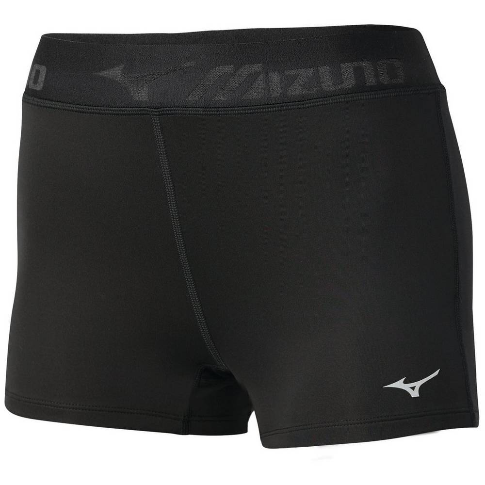 Leggings Mizuno Running Impulse Core Short - Mulher - Pretas - TKFUR2086